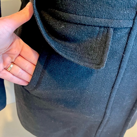 Cole Haan Black Women’s Wool-Blend lined jacket size 6 - Picture 3 of 8